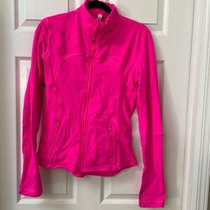 Lululemon neon pink jacket! Look stylish walking or hiking! You will love it!